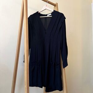 🛑SOLD🛑 Sandro Black Pleated Dress